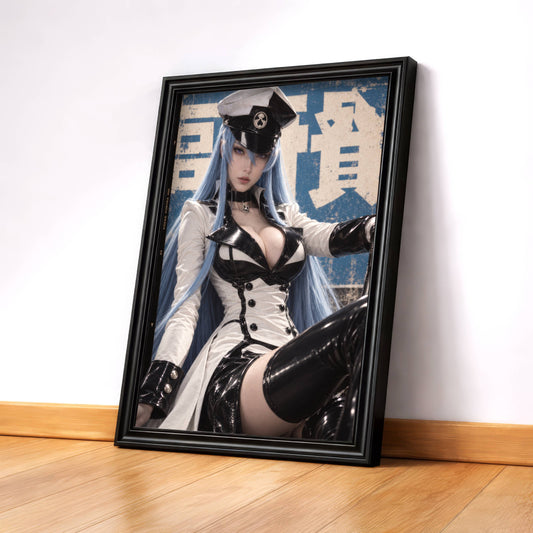 Esdeath Cosplay Vintage Warm Blue