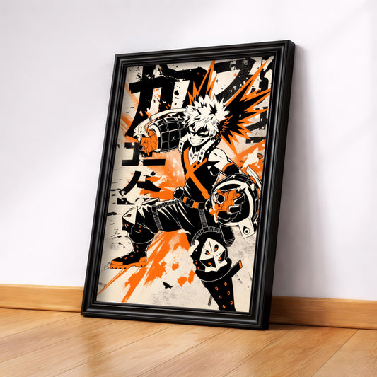 Bakugo Vintage Warned