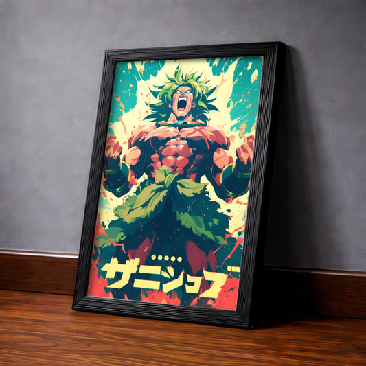 Broly Berserk Mode Movie Poster