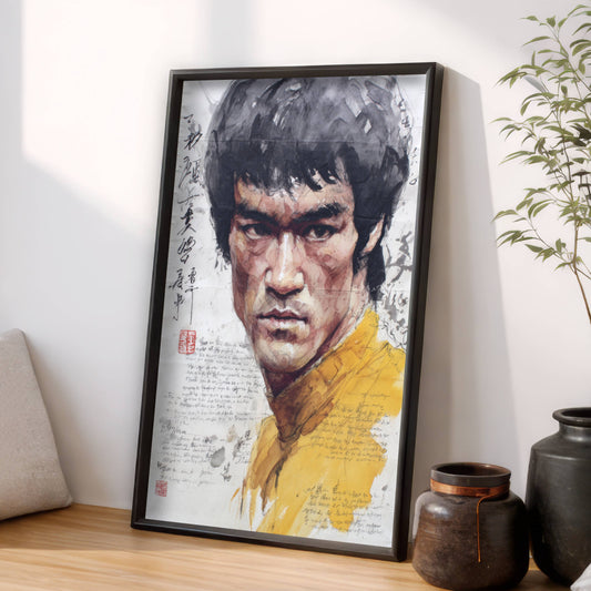 Bruce Lee Sumi-e