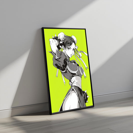Chun-Li Lim Green Duo Tone