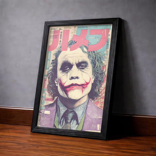 Heath Ledgers Joker Vintage Magazine