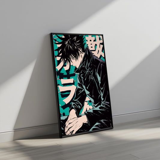 Megumi Neon Poster