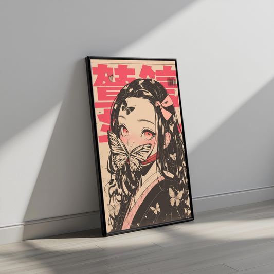 Nezuko Cute Japanese Magazine