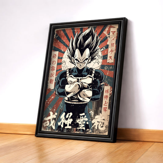 Vegeta Vintage Rising Sun