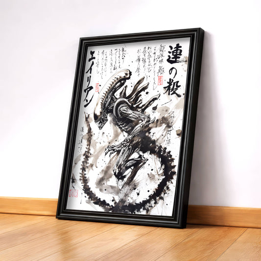 Xenomorph Sumi-e