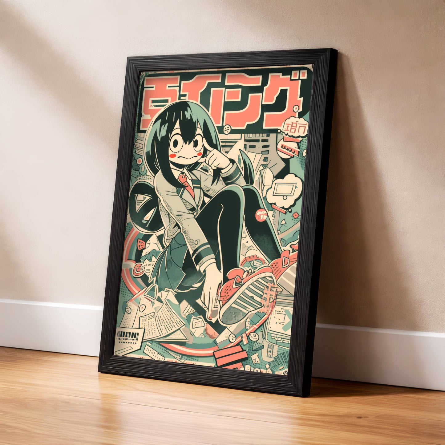 Tsuyu Pastel School Day