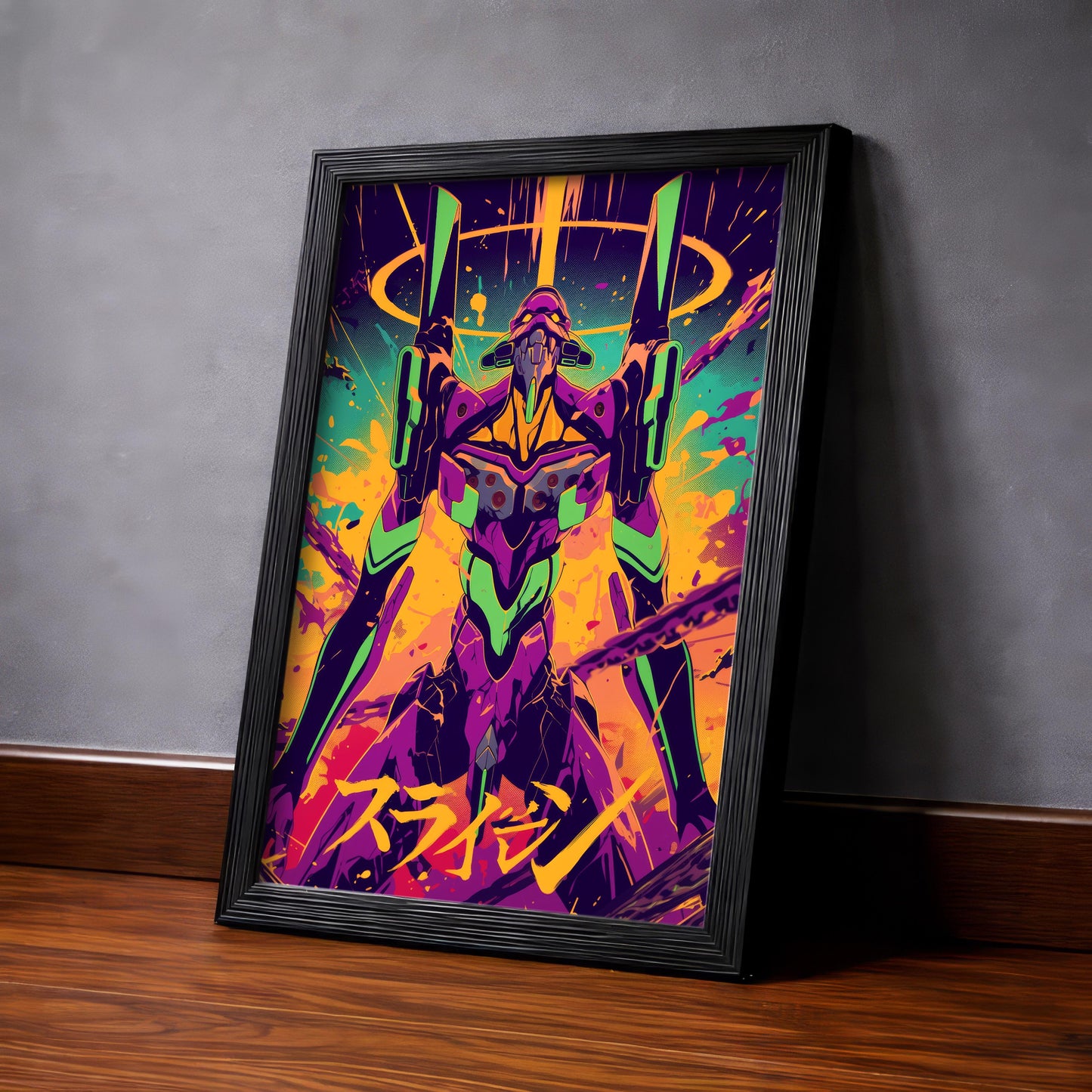 Eva Unit 01 Neon Pop