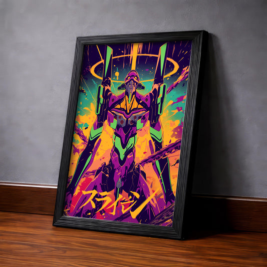 Eva Unit 01 Neon Pop