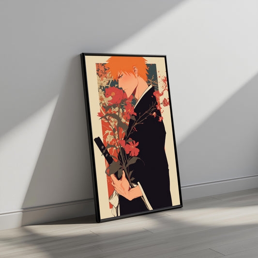 Ichigo Simple Art Floral Stance