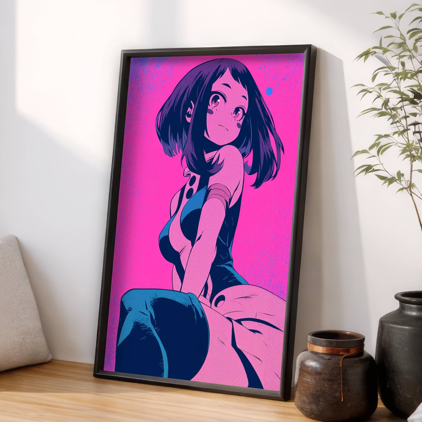 Ochaco Duotone Neon Pink