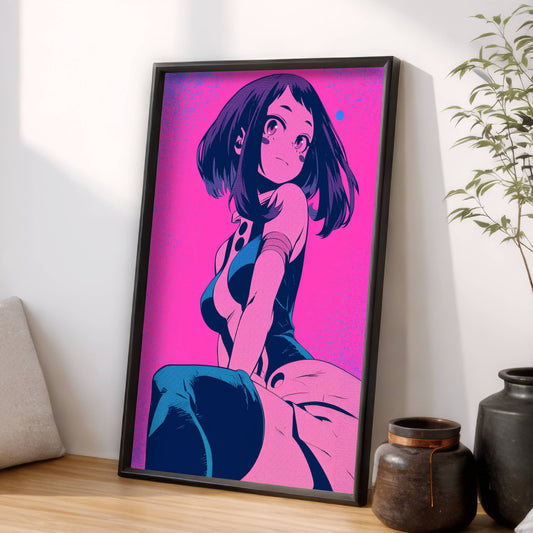 Ochaco Duotone Neon Pink