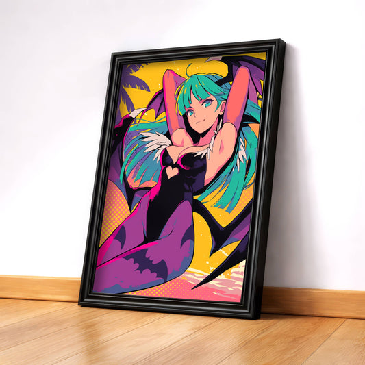 Morrigan Fighting Babe