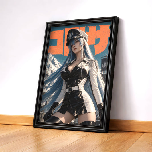 Esdeath Cosplay Warm Vintage Ice Queen