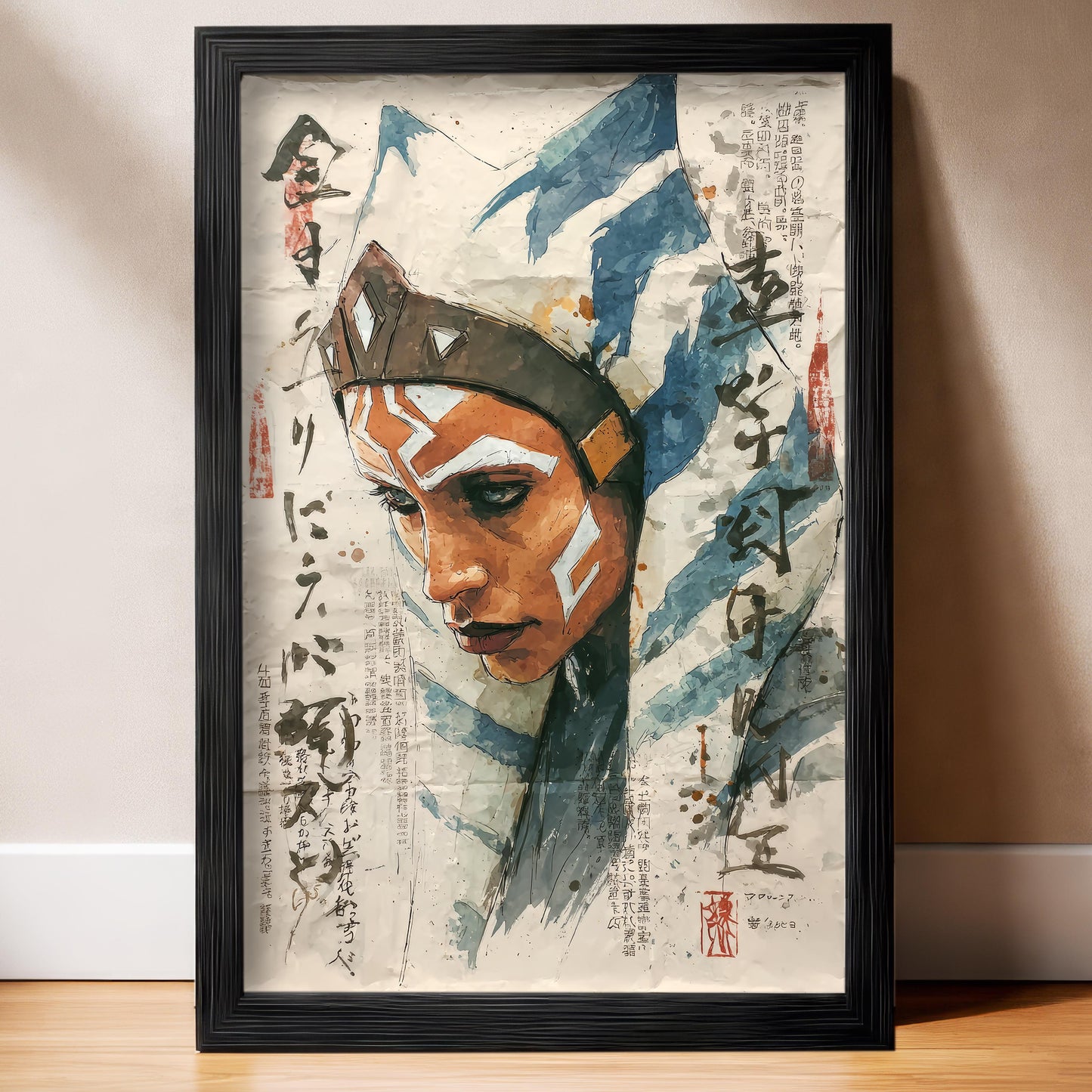 Ahsoka Sumi-e