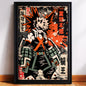 Bakugo Retro Grunge