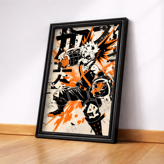 Bakugo Vintage Warned