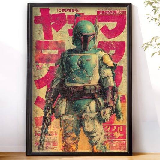 Boba Fett Vintage Warned