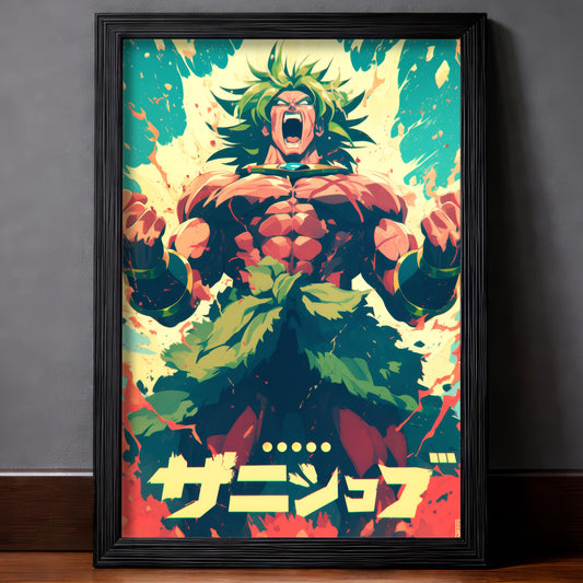 Broly Berserk Mode Movie Poster