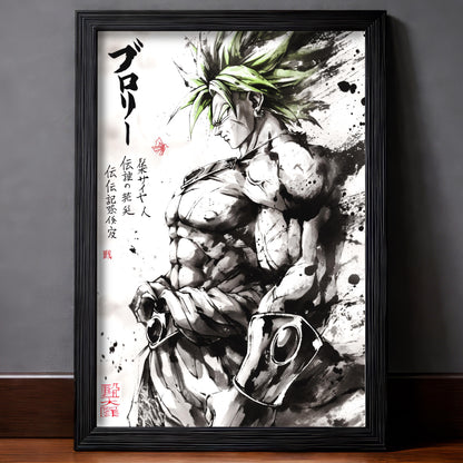 Broly Sumi-e