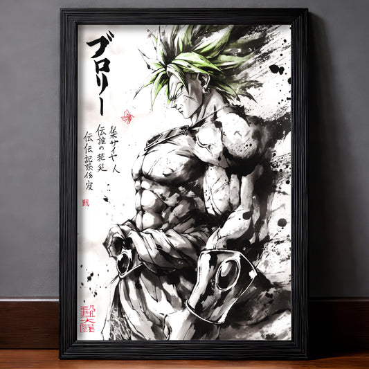 Broly Sumi-e