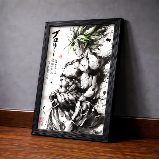 Broly Sumi-e