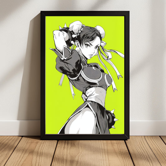 Chun-Li Lim Green Duo Tone