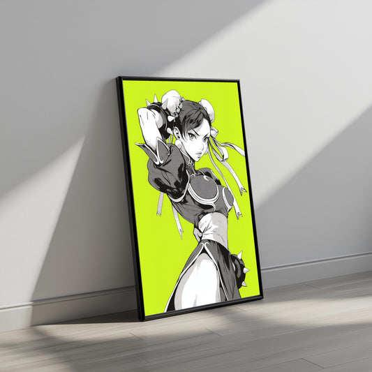 Chun-Li Lim Green Duo Tone