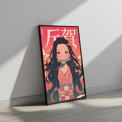 Cute Nezuko Manga Cover