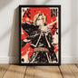 Edward Duo Red Black Grunge