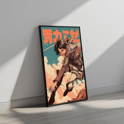 Eren Yeager Titan Swinging