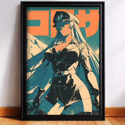 Esdeath Warm Vintage Ice Queen