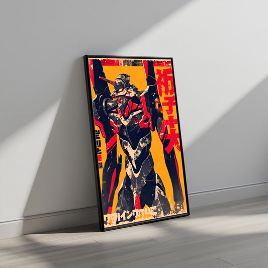 Eva Unit 01 Retro  Mustard Red