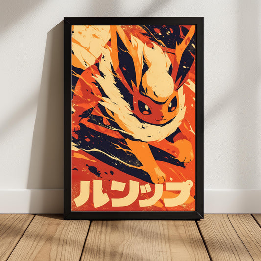 Flareon Bold Fire Spin