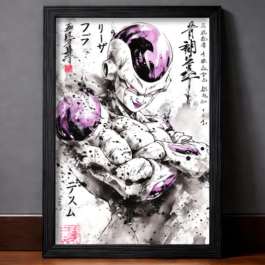 Frieza Sumi-e