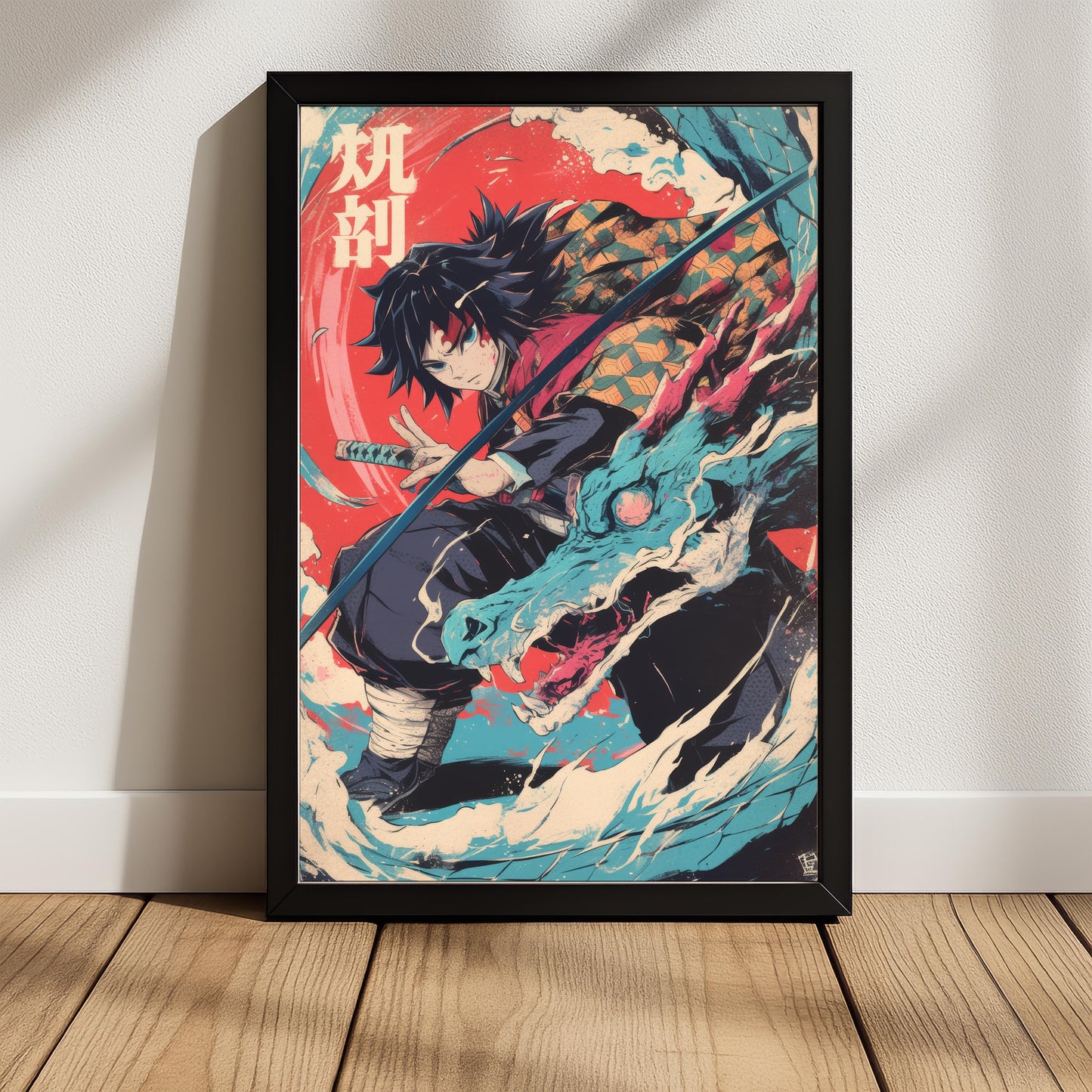 Giyu Dragon Water Breathing Form