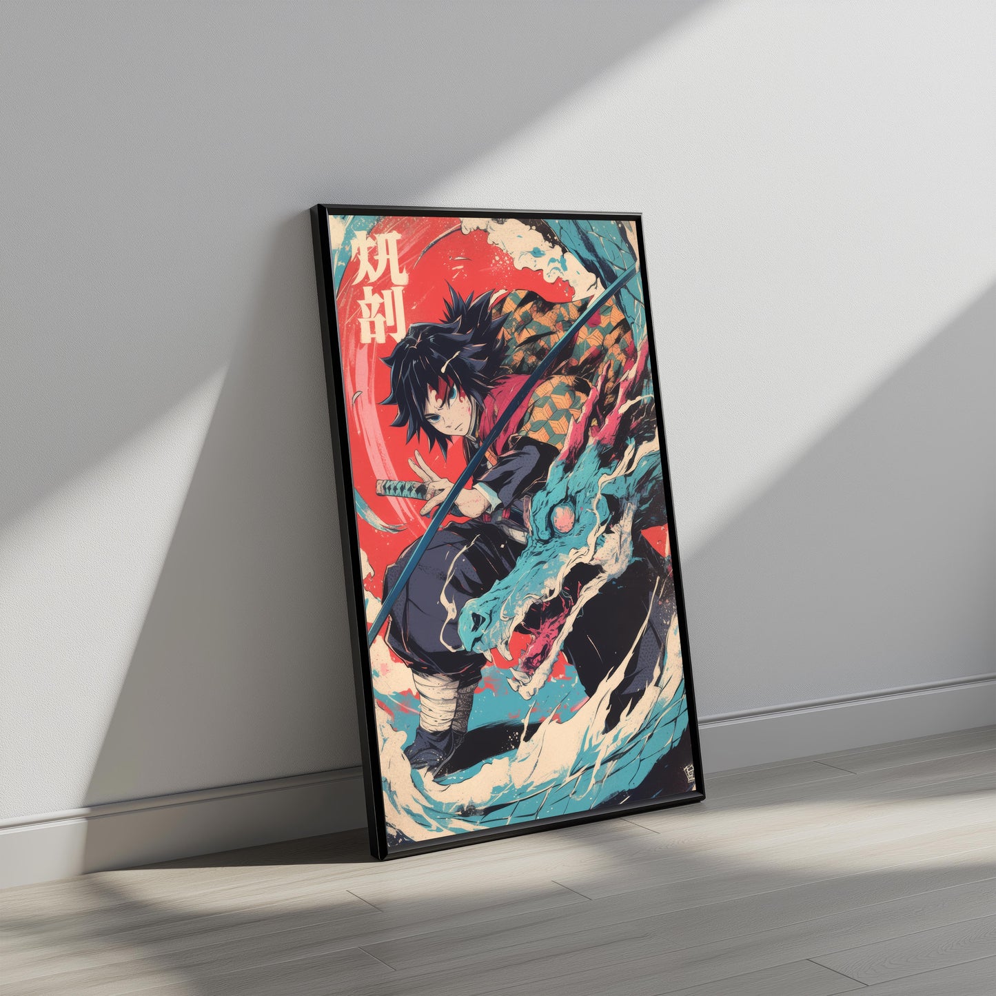 Giyu Dragon Water Breathing Form