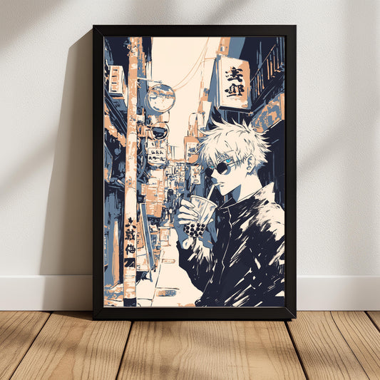 Gojo Boba Time Orange Blue