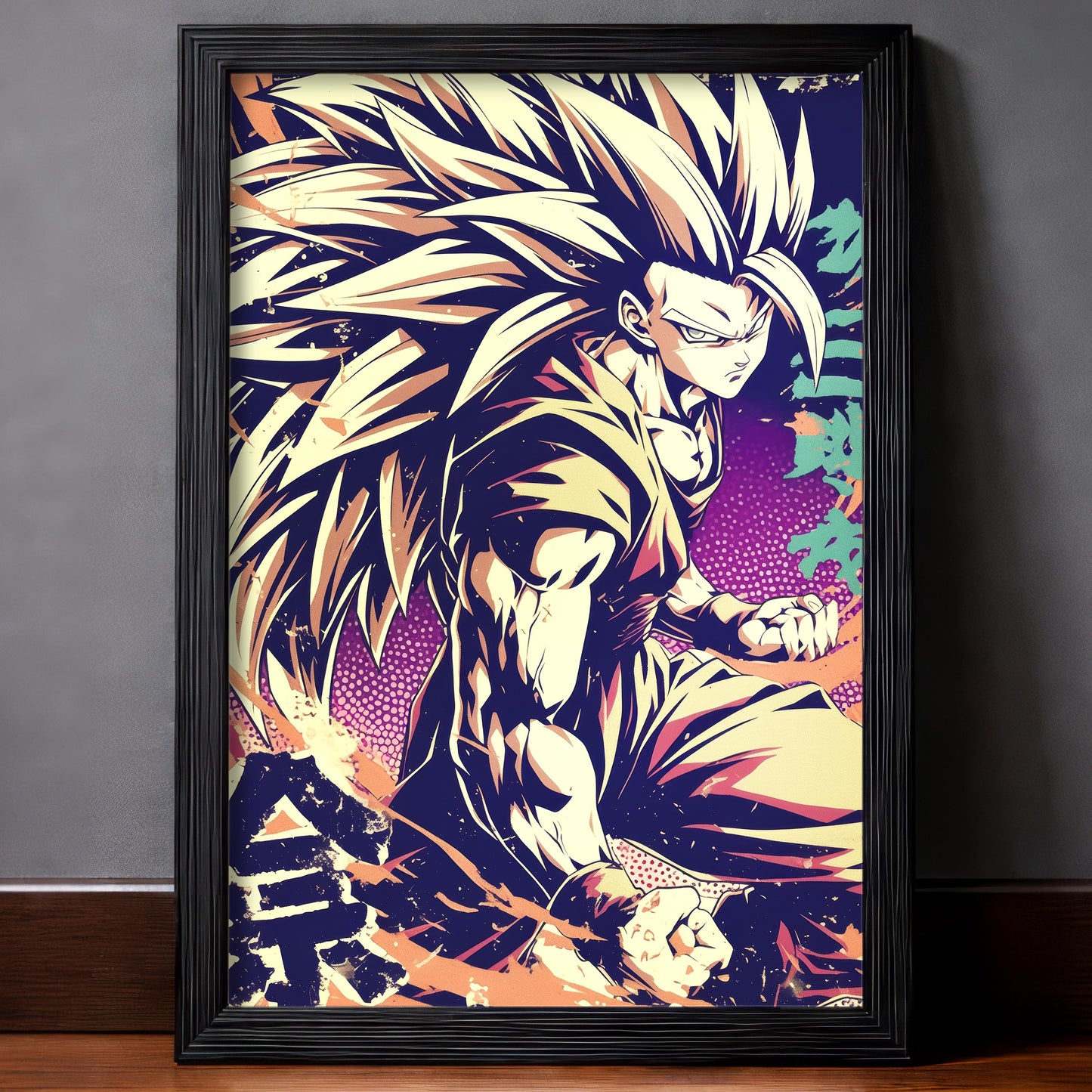 Goku Neon Super Saiyan 3
