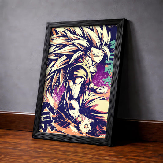 Goku Neon Super Saiyan 3