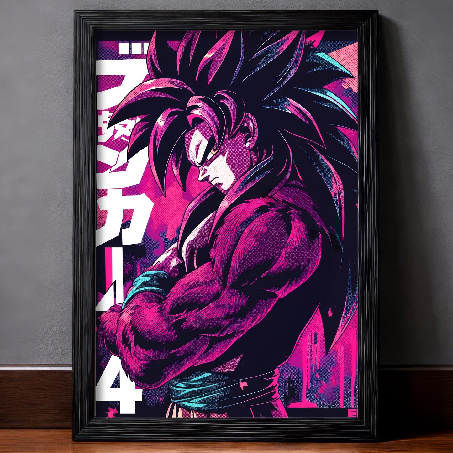 Goku Neon Super Saiyan 4