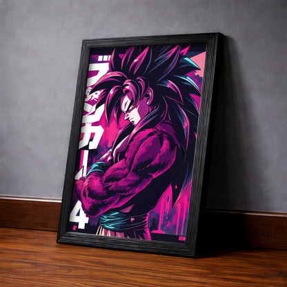 Goku Neon Super Saiyan 4