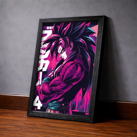Goku Neon Super Saiyan 4
