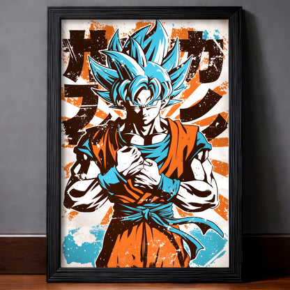 Goku Super Saiyan God Blue