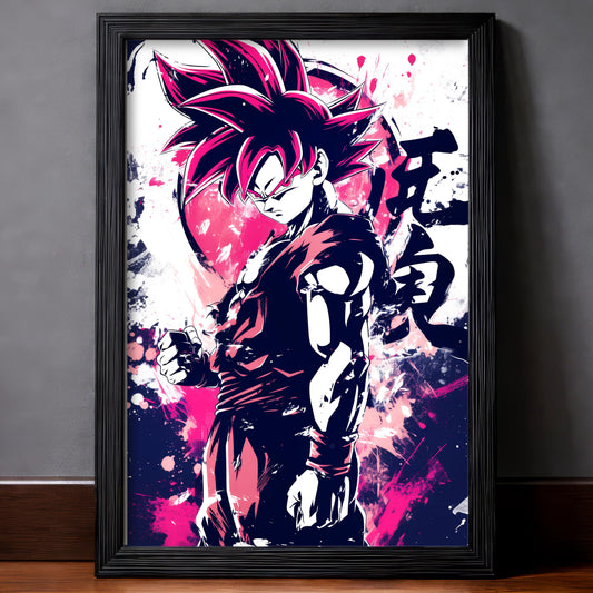 Goku Super Saiyan God Red