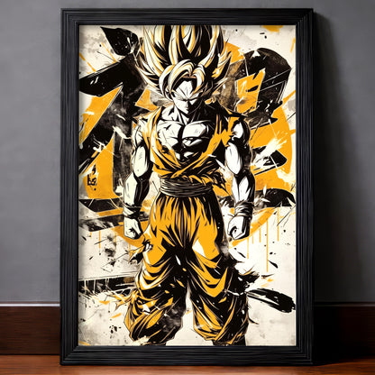 Goku Super Saiyan Golden Sun