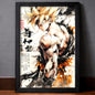 Goku Super Saiyan Sumi-e