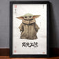 Grogu Baby Yoda Sumi-e
