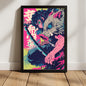 Inosuke Neon Kiwi Poster