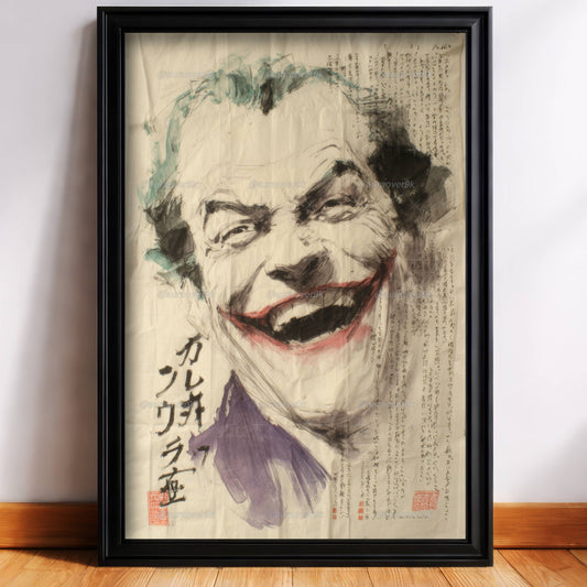 Nicholson's Joker Sumi-e